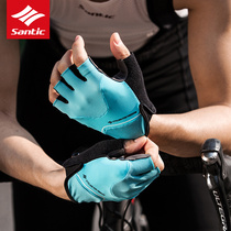 Forest guest 19 summer new short finger riding gloves road bike half finger breathable men and women riding equipment