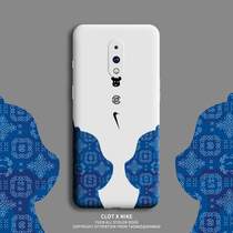 Suitable for one plus 7pro mobile phone shell Tide Card Personality Creativity One Plus 7 Liquid Silicone Softshell Anti-Fall Full Bag Men 1 7 Protective sleeves Superfire One 7pro shell mesh red female new thin suitable