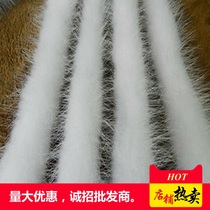True mink wool wool wool accessories clothing down jacket than armor cloak Tang suit Tang suit Tang Po shoes cheongsam fur rolling edge
