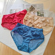 Close your eyes into the Good Goods four pieces of music M brand withdrawal cabinet light and thin sexy middle waist bag hip womens triangle underwear
