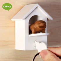 Thai Import Quy Creative Puppy Wall-mounted Key Containing Box Key Button Keychain Wall Decoration Wall-mounted