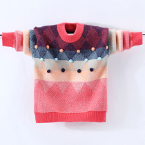 Girls Autumn Sweater 2021 new foreign style wear big childrens clothing winter 12-15 years old base sweater