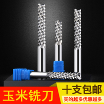 Alloy tungsten steel corn milling cutter PCB Gong knife epoxy board electric board insulation board carbon fiber milling engraving machine cutter head