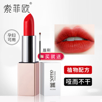 Sophio matte lipstick durable Moisturizing not easy to decolorize cup waterproof female student moisturizing lipstick available for pregnant women