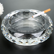 Crystal ashtray fashion creative personality trend multifunctional large custom ashtray living room office ashtray