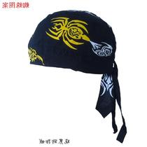 Sports black red chef summer wind hat hat hat headscarf hip hop outdoor flame hat street dance national pirate men and women bicycle