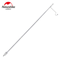 NH Norwegian Camping Lamppost Portable Travel Foldable Camp Small lamppost Outdoor Foldable aluminum alloy lamp hanger