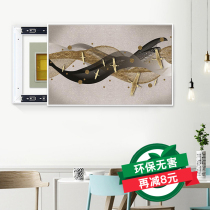 Electricity meter box decorative painting non-perforated push-pull distribution box shielding modern simple living room master switch electric gate box surround