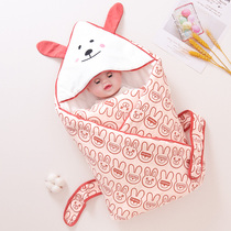 Newborn baby huddle cotton thickened baby bag by autumn and winter cotton blanket newborn baby delivery room hug