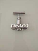 304316 stainless steel die forged body high-end cutting sleeve needle type valve cutting valve external thread clamping needle valve