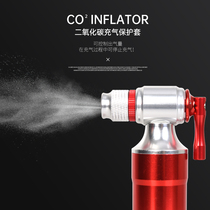 Black Rock Inflator Bicycle Quick Inflator Bottle Road Bike Mountain Bike Portable carbon dioxide CO2 cylinder