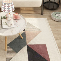 Simple modern ins wind door mat carpet lazy sofa with net red plush mat