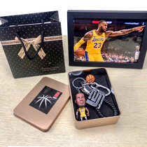 Creative NBA basketball stars with occasional key buckle pendant Cosby James Durant boys festive memorial gift