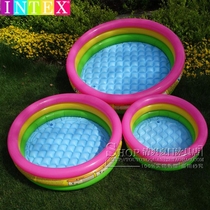 Children inflatable transparent swimming pool Play Water Pool Fishing Pool Family Children Play Pool Play Sand Toy Pool