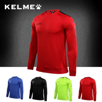kelme kalmei group buy new sports sweater football training suit long sleeve round neck pullover 3871502