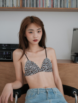 Xin help Bra thin shoulder strap thin Bra triangle cup small chest underwear women without steel ring students BAO WEN Bra women