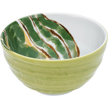 (Live spike) 5-inch vegetable rice bowl four-piece set