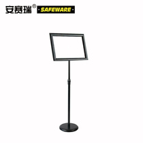 Anseri stainless steel stand display card round stand stand stand stand display board vertical billboard sign