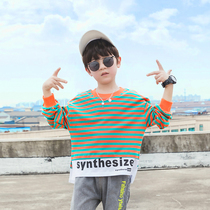 Boy necropolis 2020 new spring and autumn children 170 hit bottom blouses CUHK boy boy autumn winter long sleeve t-shirt tide