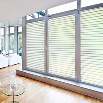 Translucent film aisle office sticker striped film glass kitchen partition frosted electrostatic window balcony