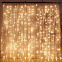  LED curtain lights Waterfall net red room layout ins wind bay window lights starry anchor background decoration colored lights
