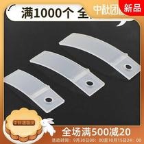 New drawer non-slip block plastic plastic drawer gasket drawer white transparent card drawer non-slip