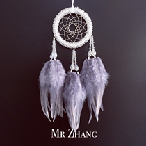 Dreamcatcher car hanging crystal car hanging literary gift girl Indian dreamcatcher handmade by Mr Zhang
