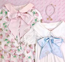 yuka Japan rosemarie embroidered bow bow tie hand play