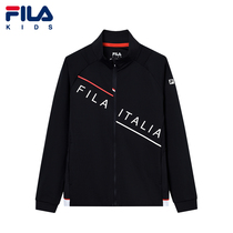 FILA FILA Phila childrens long sleeve coat 2021 Autumn New Golf boy casual sports top