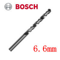 Bosch (BOSCH) 6 6mm high speed steel grinding twist drill bit-2608585499 (single)