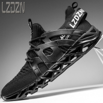 Mens Shoes Sports Running Shoes Running Shoes Super Light Full Air Cushion Popcorn Foam Thick Bottom Marathon Shock Absorbing Putian Springs