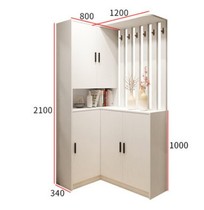 Home entrance cabinet guest restaurant screen partition cabinet integrated corner cabinet simple modern shoe cabinet Hall shelf