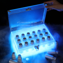 Zooshang led bar night creative luminous cocktail box VIP bartender wine rack Aluminum bottle wine glass luminous box box