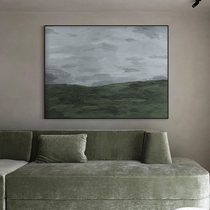 LWD ART Original hand-painted) Forest art living room oil painting Nordic handmade abstract decorative painting porch hanging painting