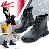 Huili Martin Boots Women Summer Thin 2021 New Spring and Autumn Single Boots Thick Enron Fashion Boots Women