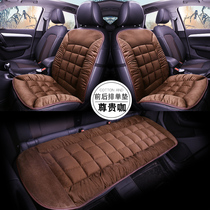 Winter plush cotton pad car cushion single seat wool pad front seat cover Wuling Hongguang Glory van seat cushion