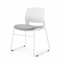 Brief Training Chair Office Chair Bow-shaped Meeting Room Chair Workword Chair With Armchair Reception Chair Casual Talks Chair