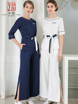 Autumn and winter new beauty salon beautician work clothes high-end female health club medical beauty technician overalls uniform set