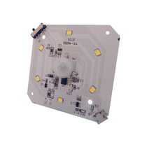 Body induction small night light light source board USB rechargeable inductive small night light lamp board integrated circuit control board