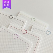 ●JY groceries●Domestic stock Korean mazzzzy love cookies B5 note book 100 pages