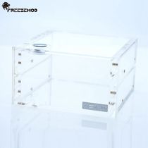 FREEZEMOD full transparent acrylic water tank GQSX-Y3 dual optical drive computer water tank 10mm