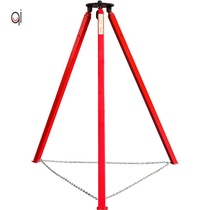 New custom lifting tripod Hand chain hoist Lifting bracket Telescopic tripod Inverted chain 1 2 3 t tons