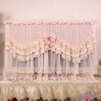 65 inch 55 inch 50 inch TV cover TV set TV dust cover Mongolian Korean fabric high-grade lace LCD