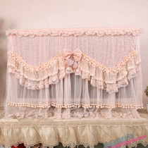 65 inch 55 inch 50 inch TV cover TV set TV dust cover cover Korean fabric high-grade lace LCD