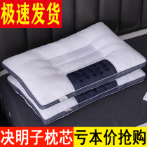 Cassia pillow single pair of household double lavender cervical pillow core to help sleep buckwheat skin whole head