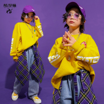 Childrens hip hop set childrens hip-hop hiphop tide dress boy show show costume girl jazz dance tide suit