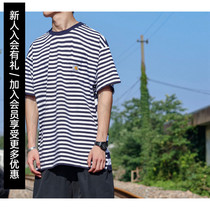 (NextVogue)carhartt wip houston barkley pocket striped pocket short sleeve