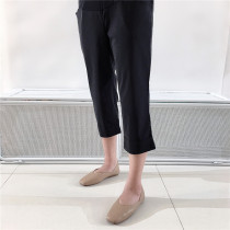 Pregnancy color special cabinet Summer thin section Loose Pregnant Woman Flip Side 70% Casual Tobelly Pants YWK372901