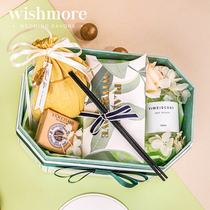 wishmore Budapest creative birthday gift to send couples girlfriends men and women hand gift high-end practical gift box