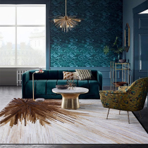 56 Light Lavish Divergent Style Carpet Grey Cow Leather Splicing Leather Grass Brown Horse Sweater Cloakroom Hand Living Room Full